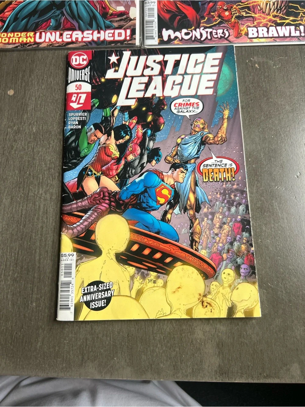 JUSTICE LEAGUE #43 47 50 COMIC LOT (2020) DC COMICS VENDITTISPURRIER